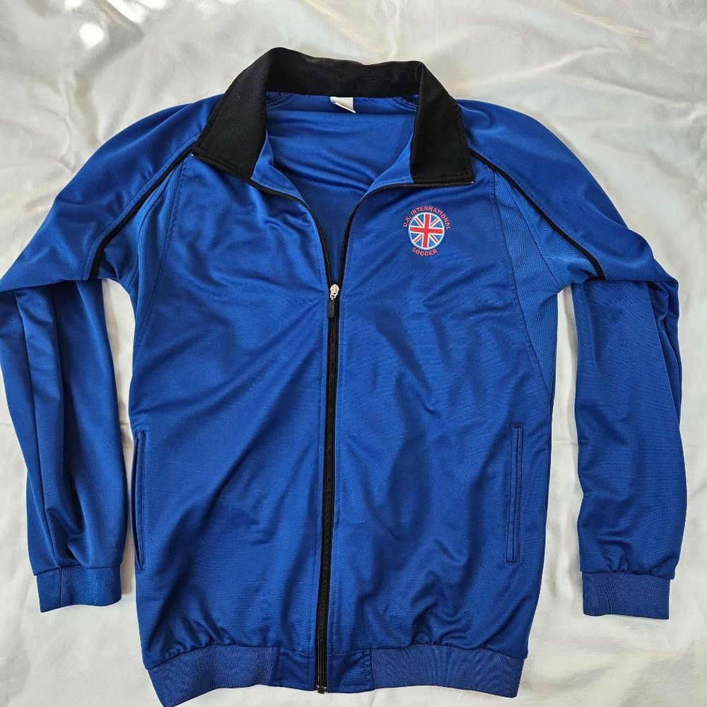 SCORE U.K. international Soccer‎ Zip Up Hoodie, men's L